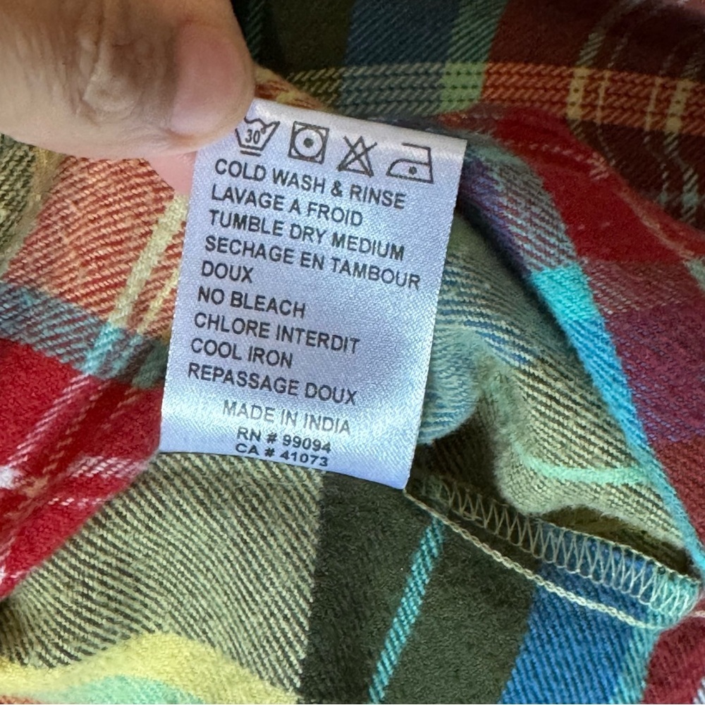 Matix Mens Colourful Plaid Button-Up Shirt Size M Work Office Event Party - Picture 6 of 7